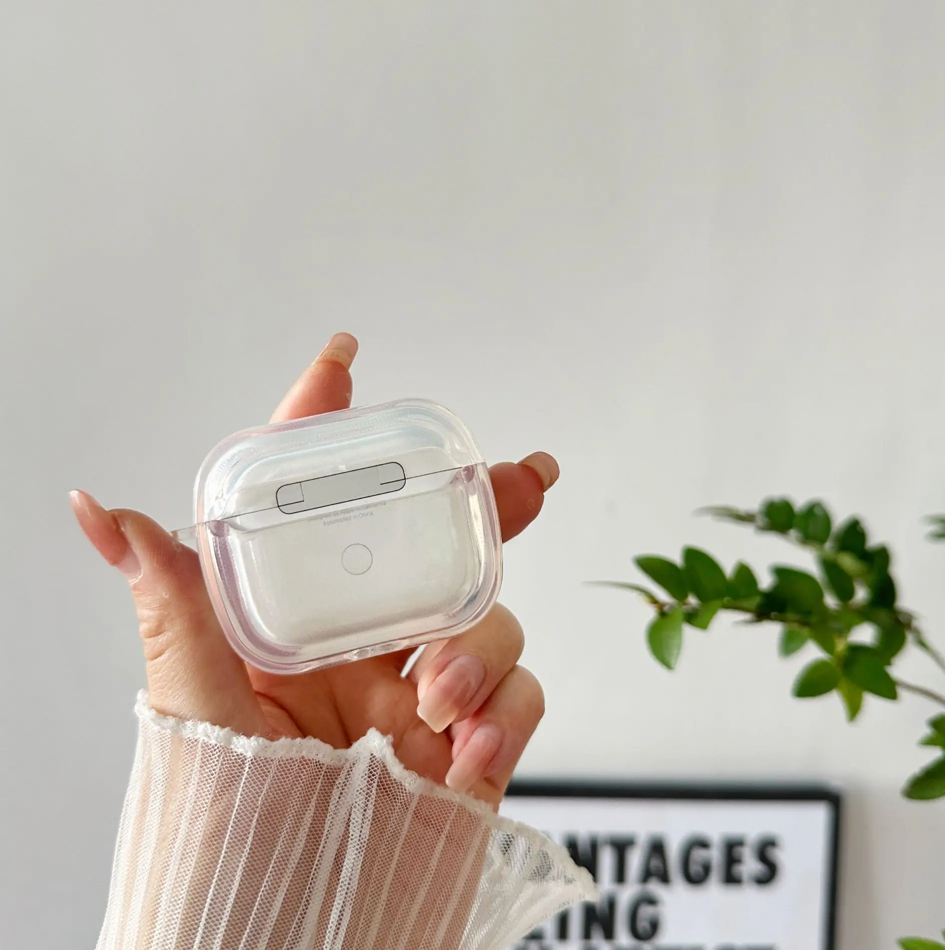 Transparent Wireless Bluetooth Earphone Case for Airpods 3 — feature 2