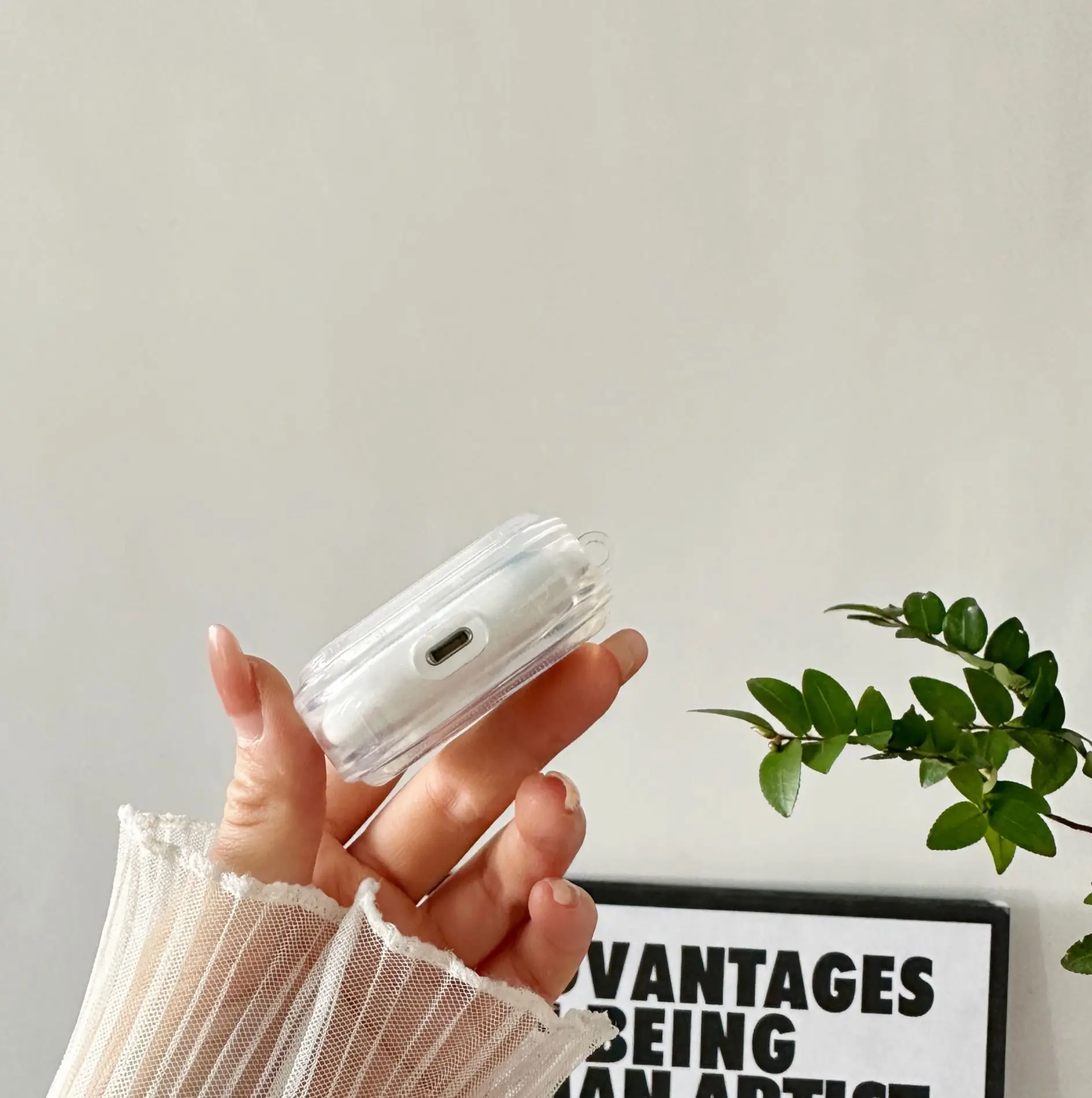 Transparent Wireless Bluetooth Earphone Case for Airpods 3 — feature 3