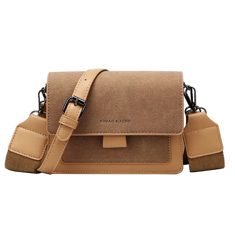 Women's Frosted Crossbody Bag Tan 2023 - Image 7