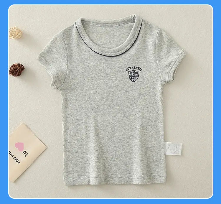 Japanese Boys Cotton T-shirt Set Summer Casual All Match — feature 15