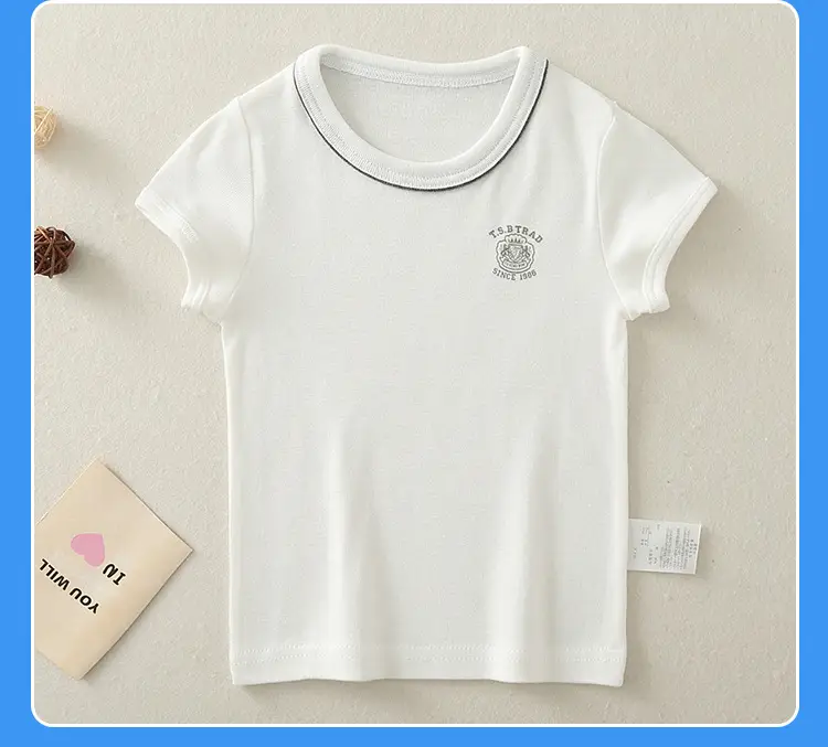 Japanese Boys Cotton T-shirt Set Summer Casual All Match — feature 21