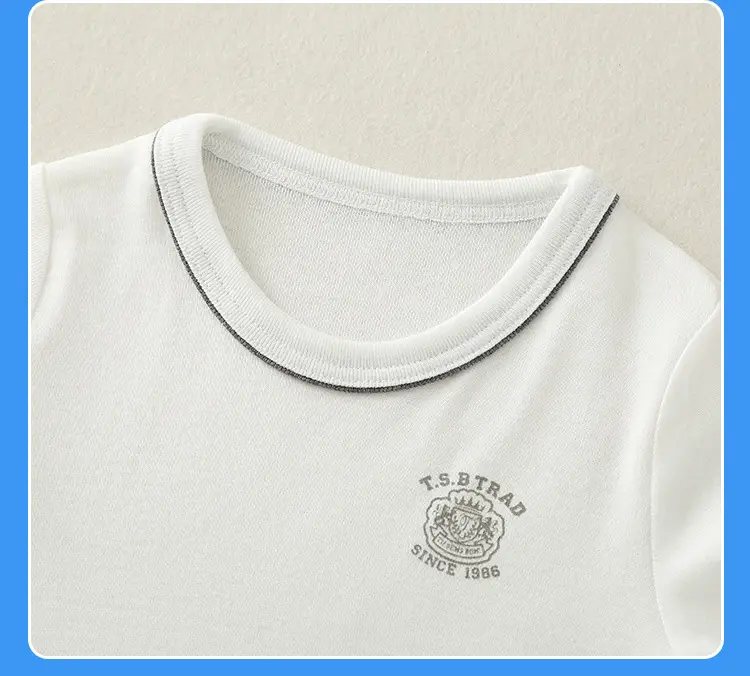 Japanese Boys Cotton T-shirt Set Summer Casual All Match — feature 22