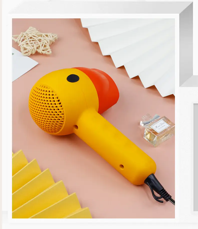 Cute Yellow Duck Hair Dryer for Baby & Mother — feature 13
