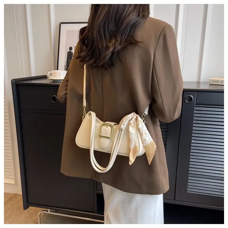 French Style White Crossbody Bag for Women — feature 19