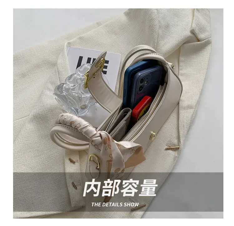 French Style White Crossbody Bag for Women — feature 8