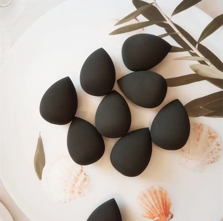 Black Beauty Makeup Egg Sponge Powder Eater Non-Latex Dual Use
