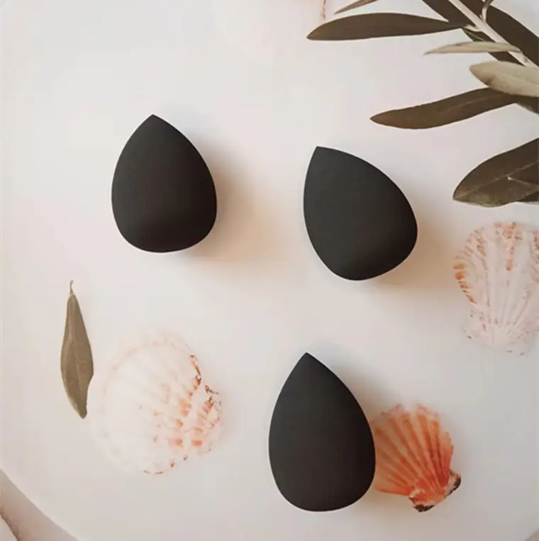 Black Beauty Makeup Egg Sponge Powder Eater Non-Latex Dual Use