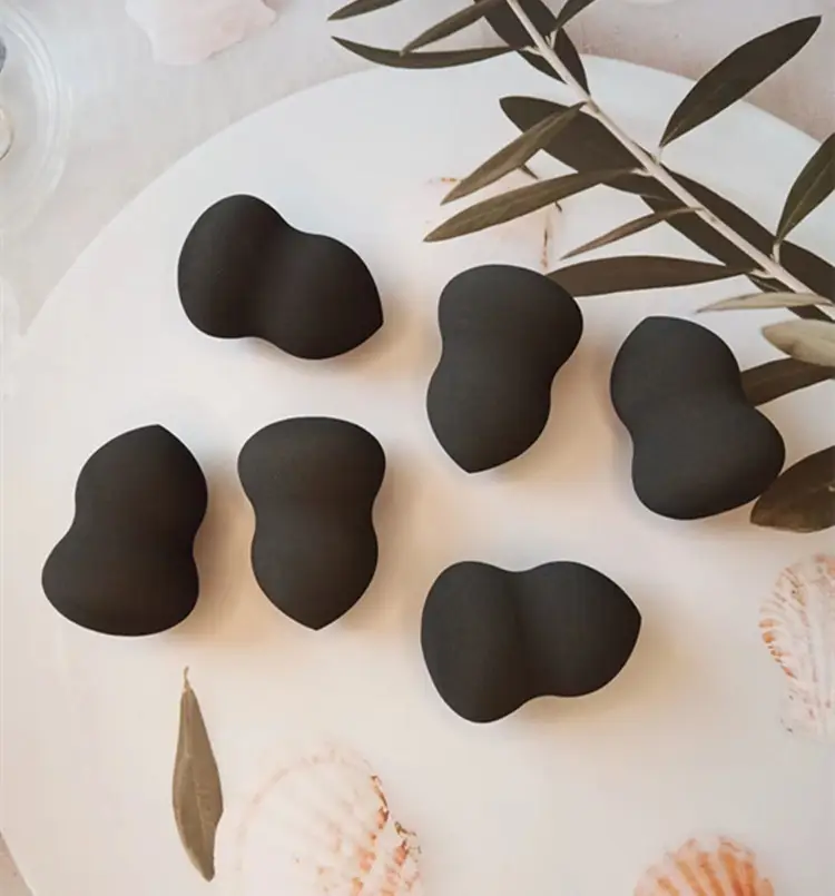 Black Beauty Makeup Egg Sponge Powder Eater Non-Latex Dual Use — feature 2