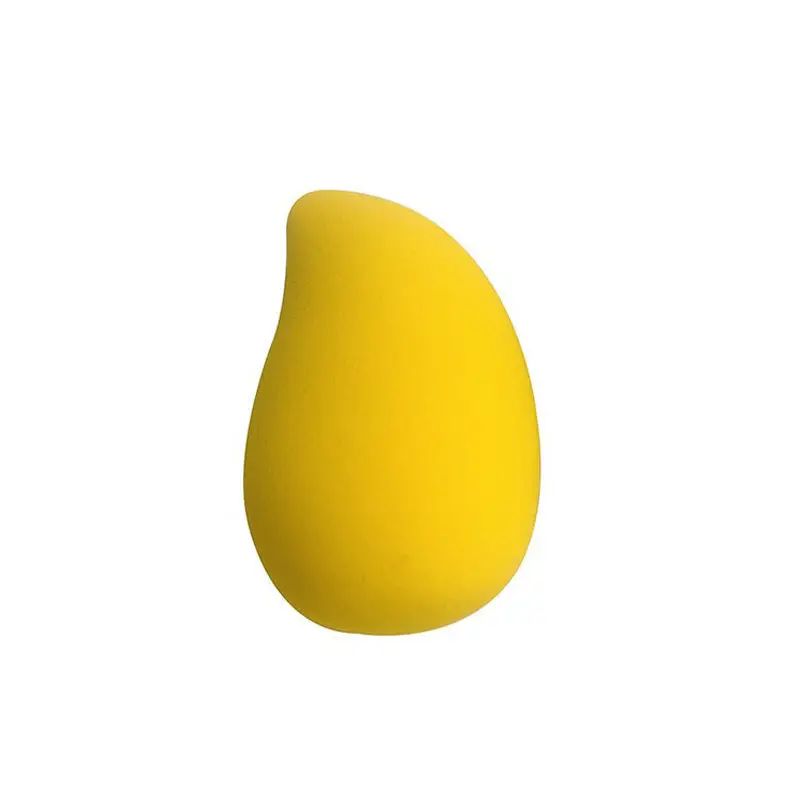 Non-Latex Wet Dry Makeup Puff Mango Color - Image 2