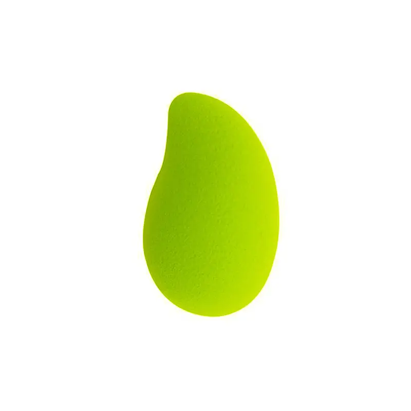 Non-Latex Wet Dry Makeup Puff Mango Color - Image 3