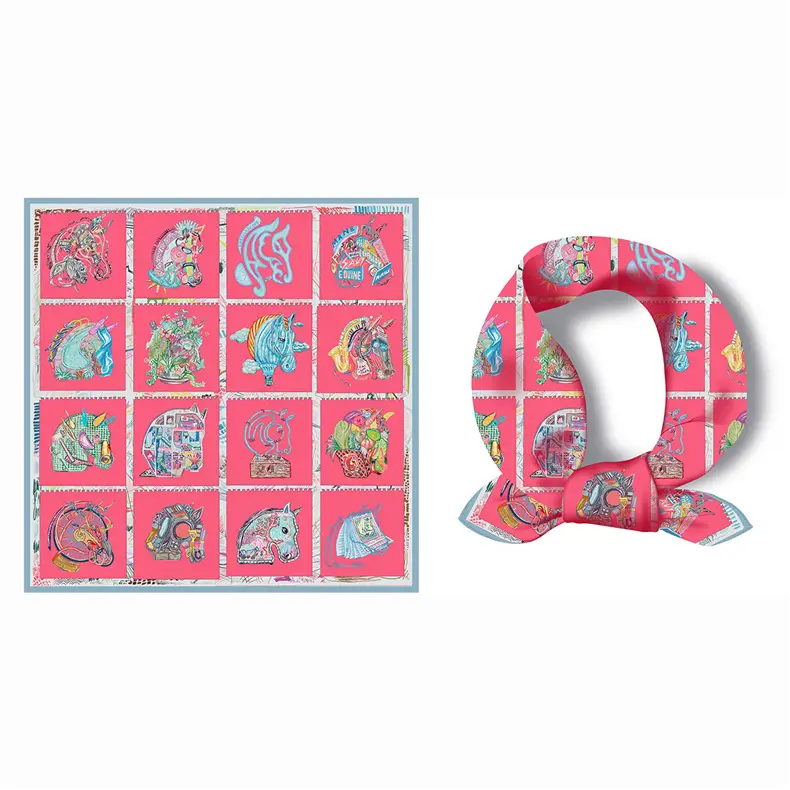 Joker Tie Bag Small Silk Scarf 1 Pc