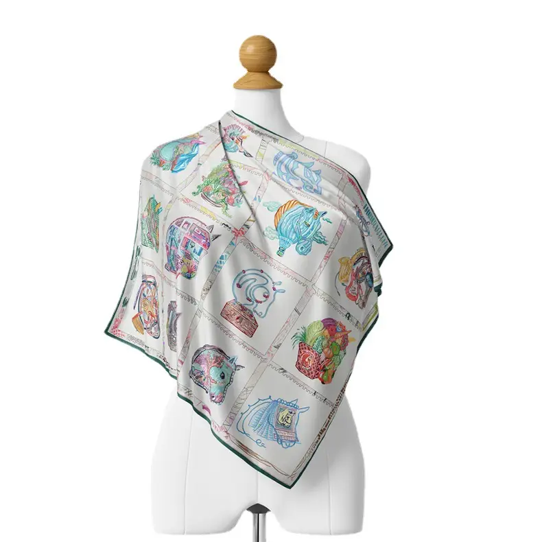 Joker Tie Bag Small Silk Scarf 1 Pc