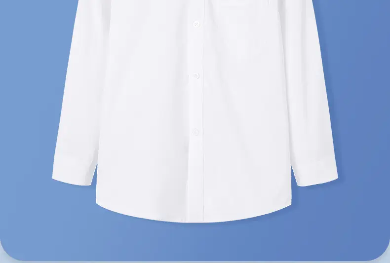 Boys Cotton White Long Sleeve Shirt Wedding Dress — feature 2