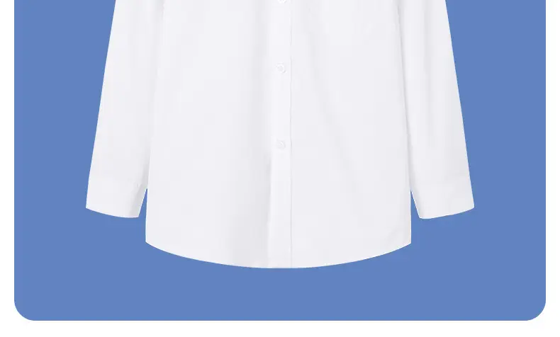 Boys Cotton White Long Sleeve Shirt Wedding Dress — feature 20