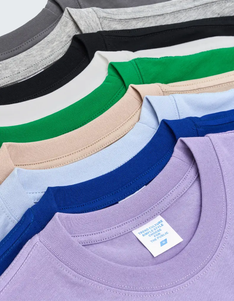 Men Green Cotton Round Neck T-Shirt 240G — feature 9
