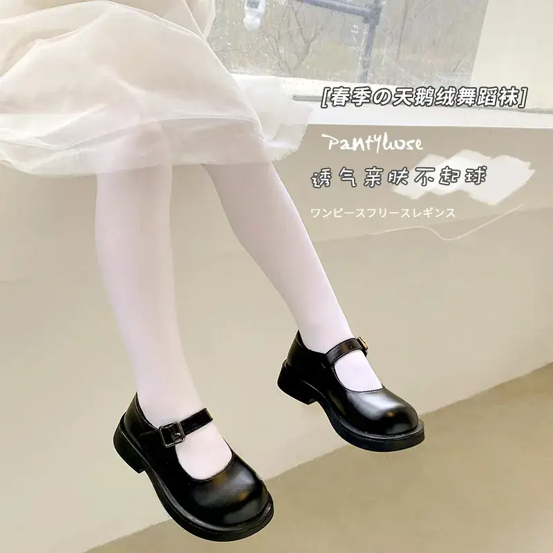 White Bow Flower Children Pantyhose Wholesale Summer Breathable Mesh Stockings - Image 5