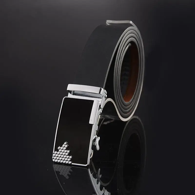Men's Vintage Imitation Buckle Belt with Microfiber Strap - Image 9