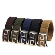 Men's Black Automatic Buckle Belt Business Casual Wear — feature 27