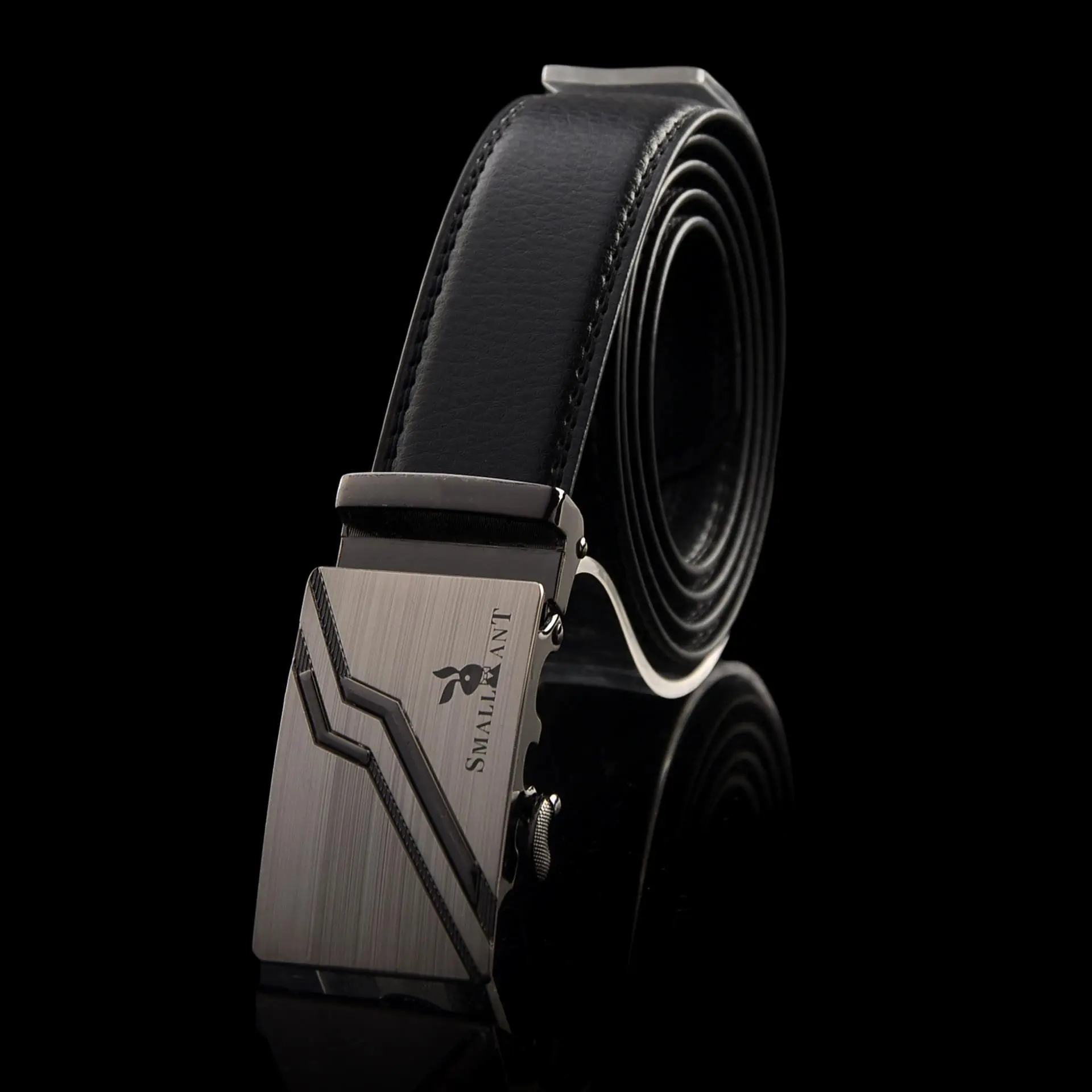 Men's Black Automatic Buckle Belt Business Casual Wear - Image 4