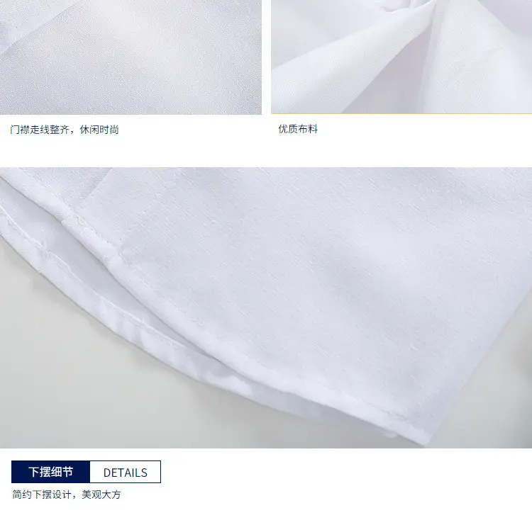 Children's Blue Short Sleeve Shirt Small Medium with Bow Tie — feature 9
