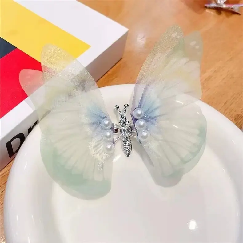 Fairy Gradient Butterfly Hairpin for Girls — feature 9