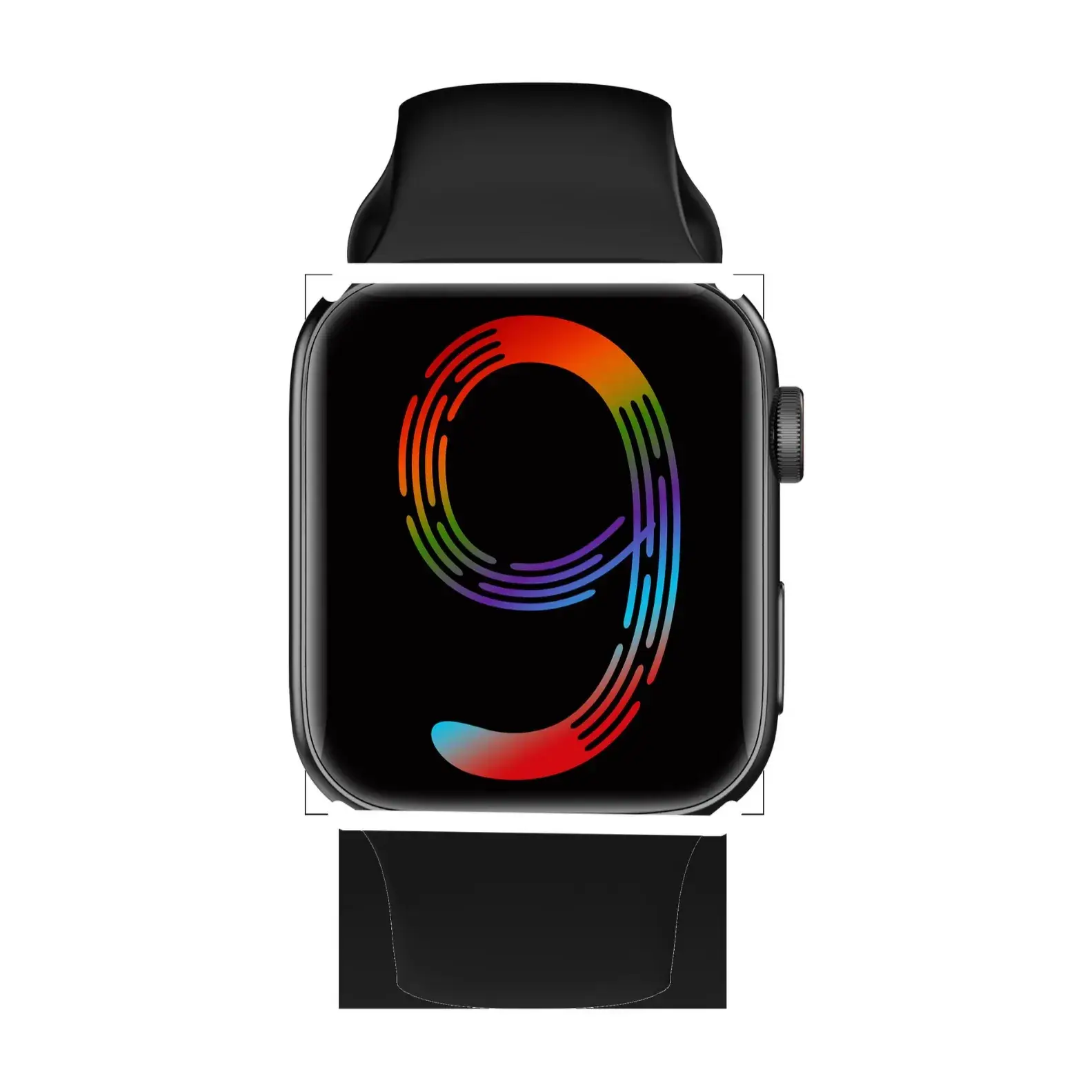 Cross-Border Smart Watch 10th Gen Wireless Charging 45mm - Image 5