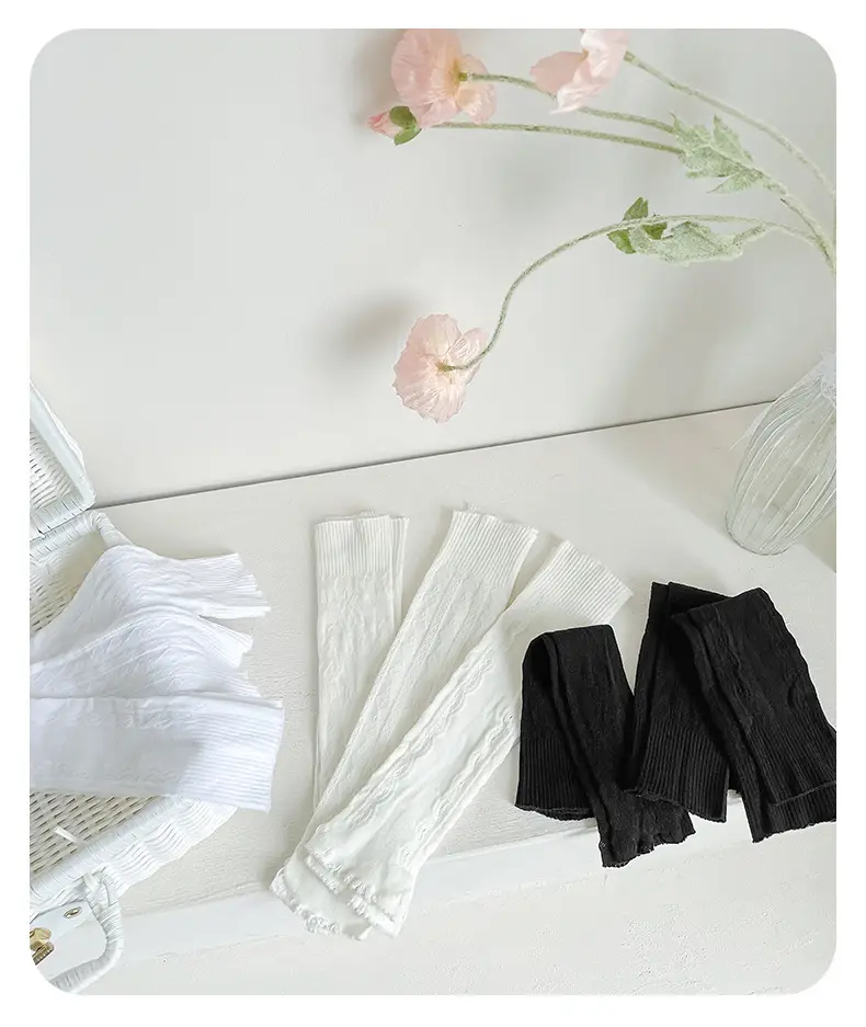 2025 Summer Mesh Breathable Girls Socks Lolita Long Calf — feature 13