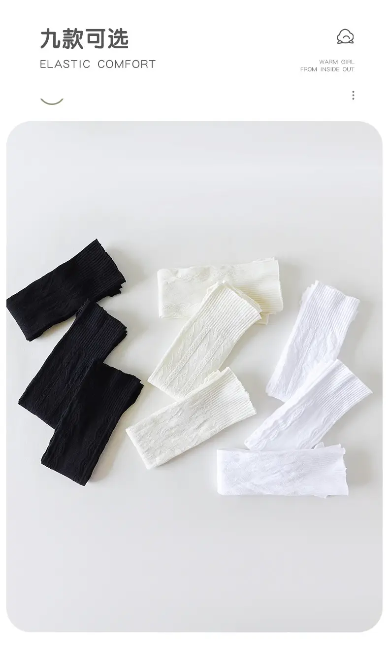 2025 Summer Mesh Breathable Girls Socks Lolita Long Calf — feature 8