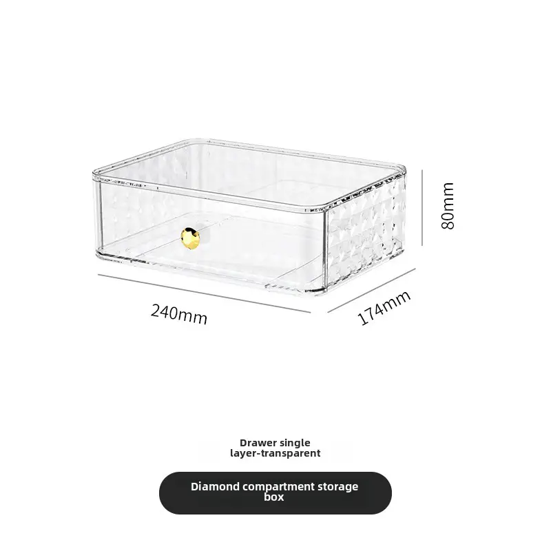 Diamond Layered Storage Box 240x140mm 60x60 - Image 2