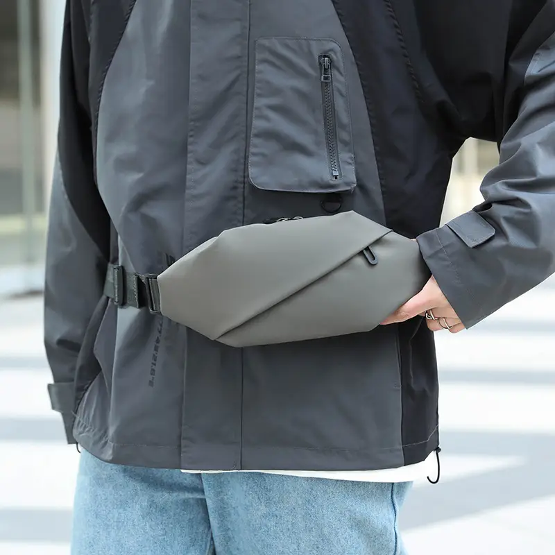 Men's Waterproof Crossbody Bag Running Sports Bag - Image 7