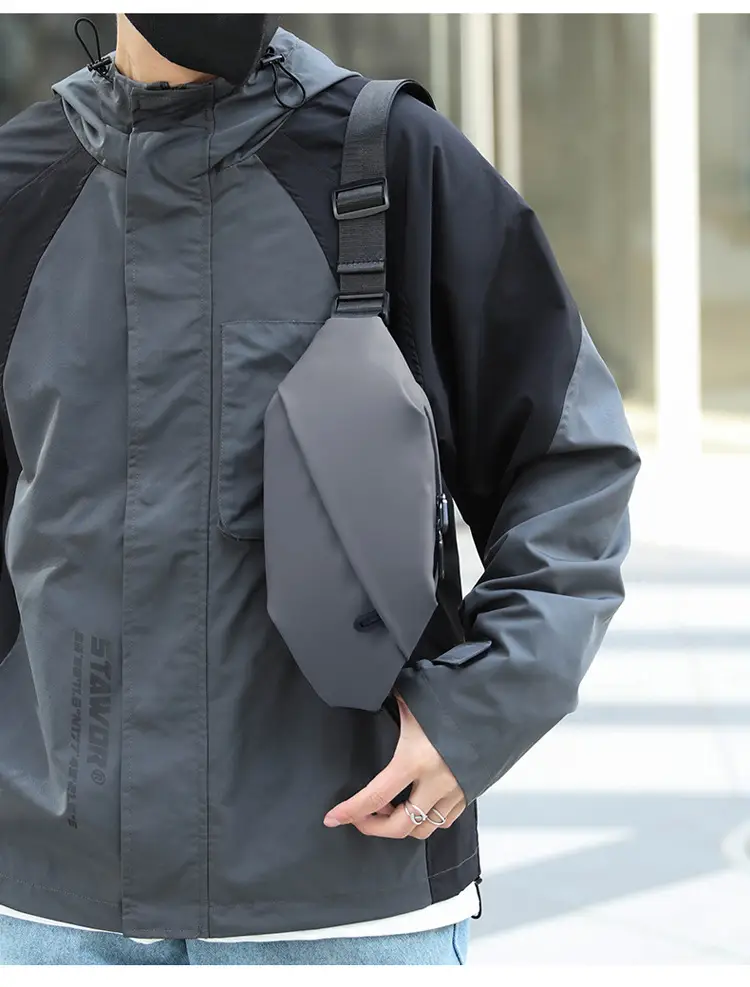 Men's Waterproof Crossbody Bag Running Sports Bag — feature 16