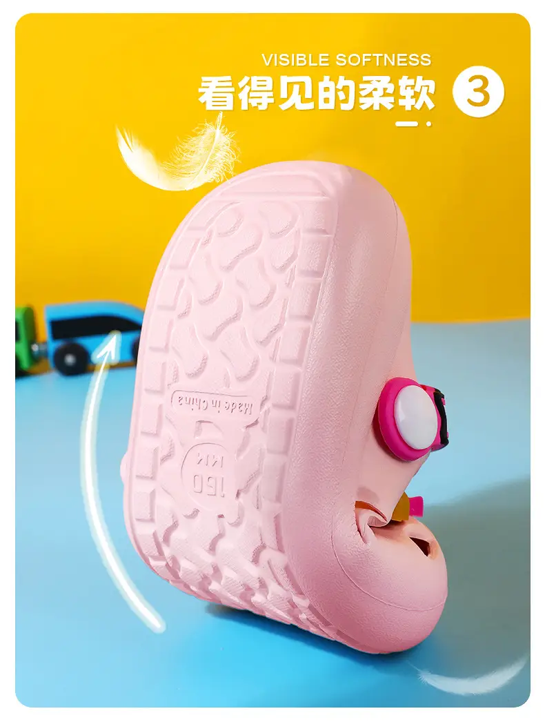 Wang Wang Team Baby Slippers Summer Children's Cave Shoes Indoor Non-Slip Baotou Children's Slippers Boys and Girls Sandals — feature 5