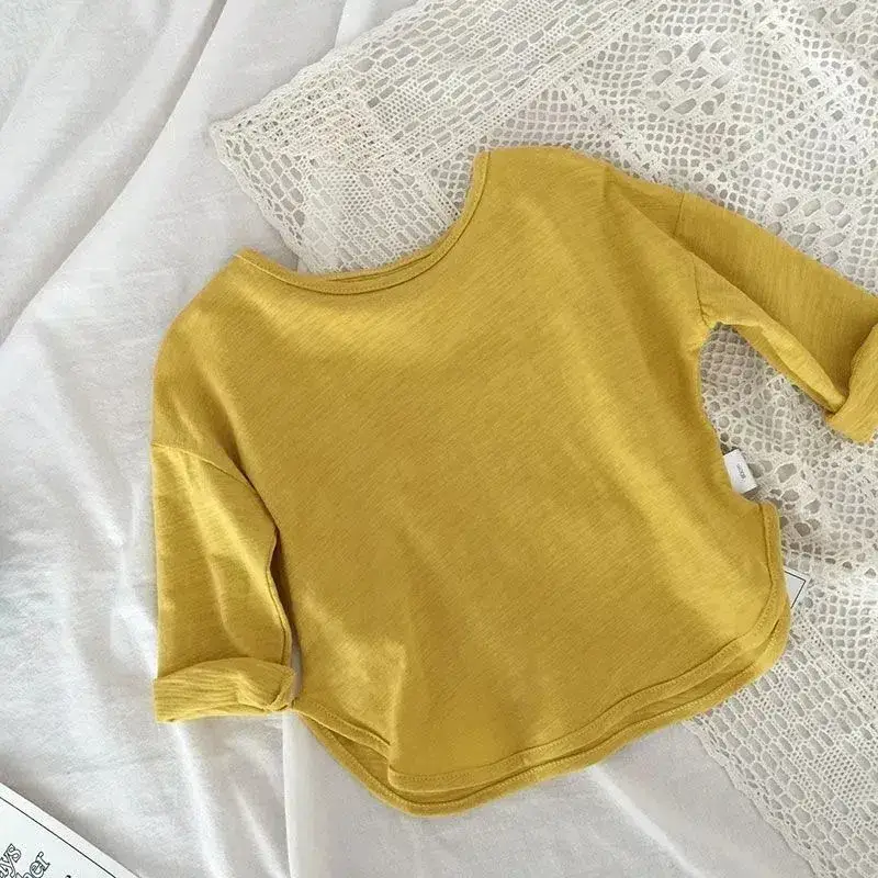 Pink Cotton Round Neck T-Shirt for Kids