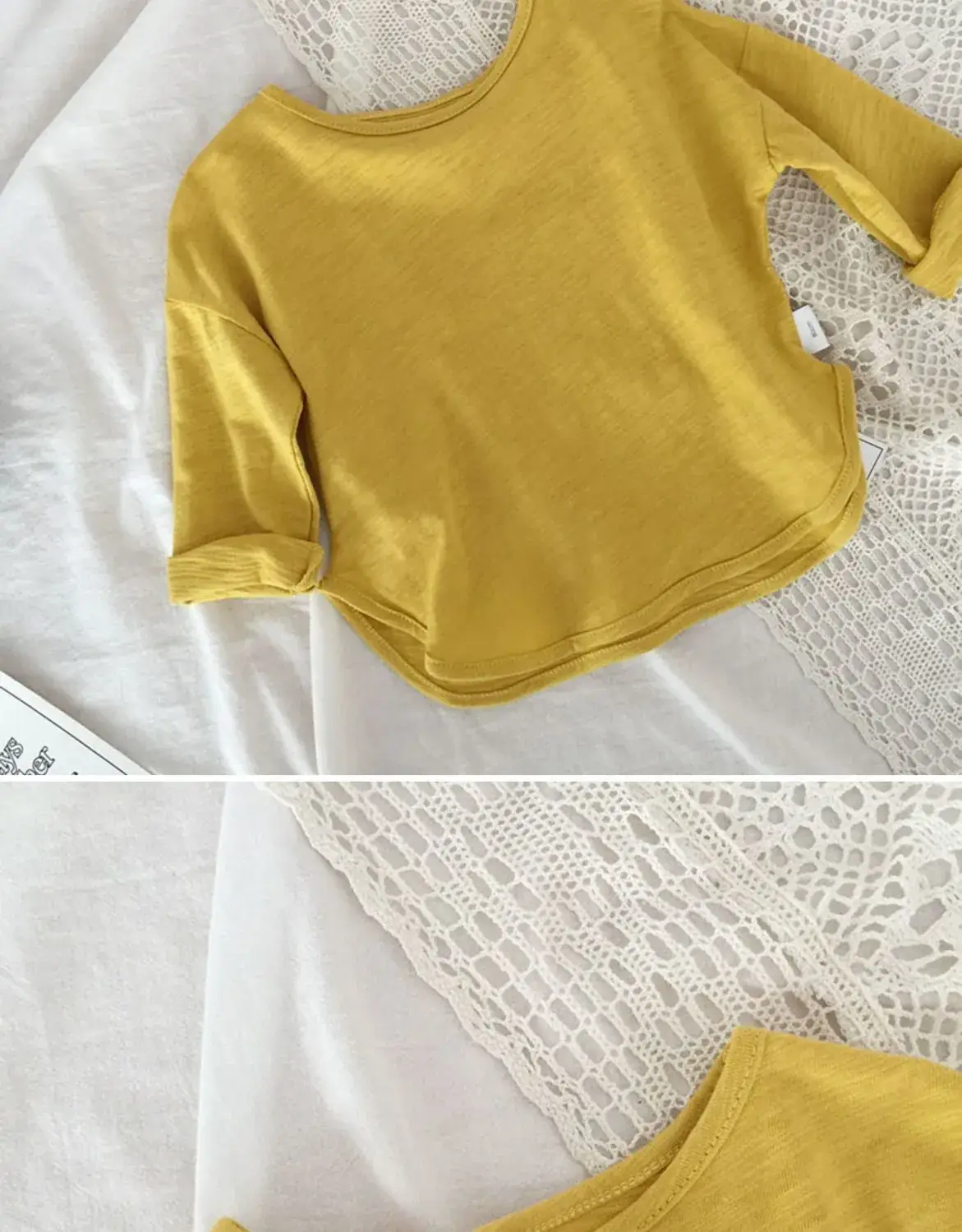 Pink Cotton Round Neck T-Shirt for Kids — feature 10