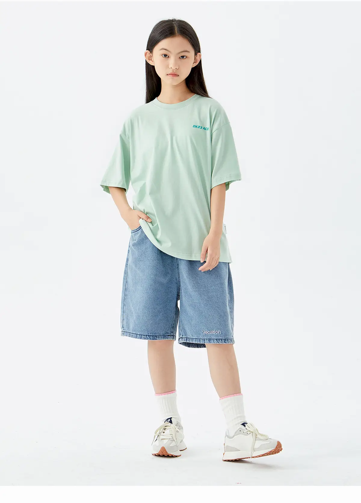 DK33 Ace Short Sleeve T-Shirt Mint Green — feature 18