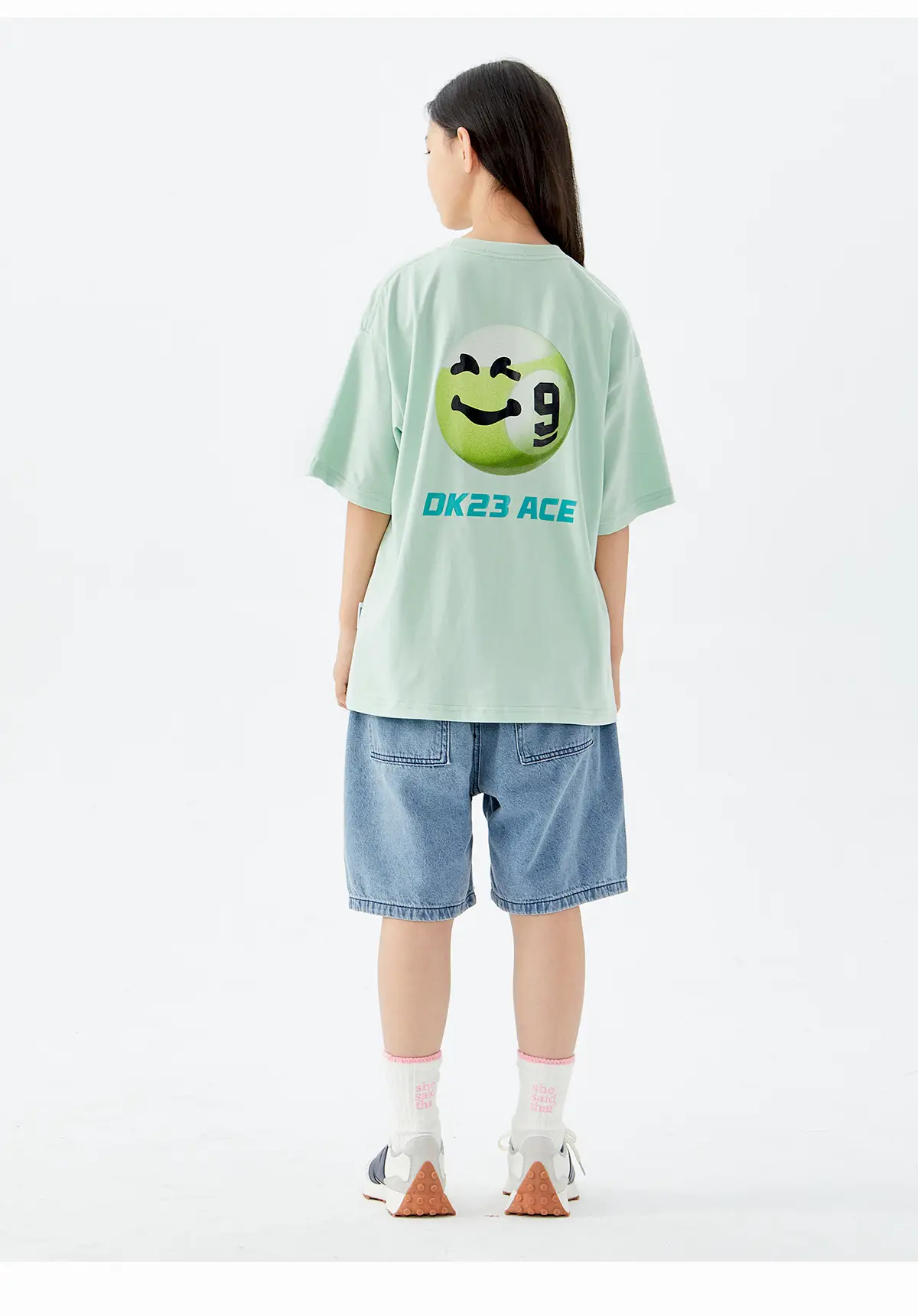 DK33 Ace Short Sleeve T-Shirt Mint Green — feature 19