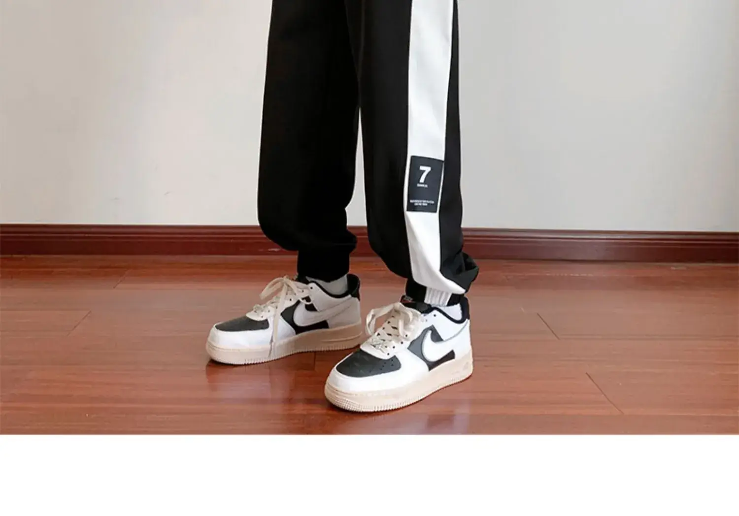 Men Summer Harem Pants White Beige Oversize Casual — feature 9