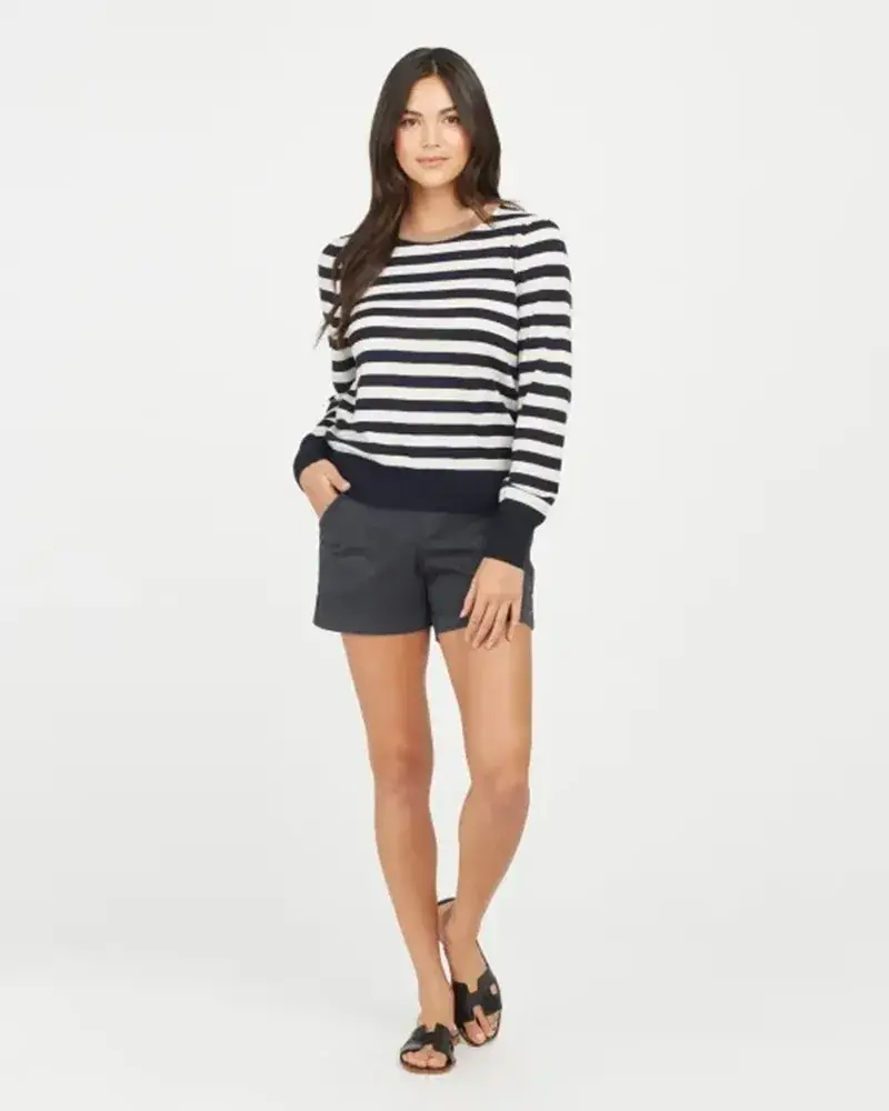 2023 Cross-Border New High Elastic Twill Shorts — feature 23