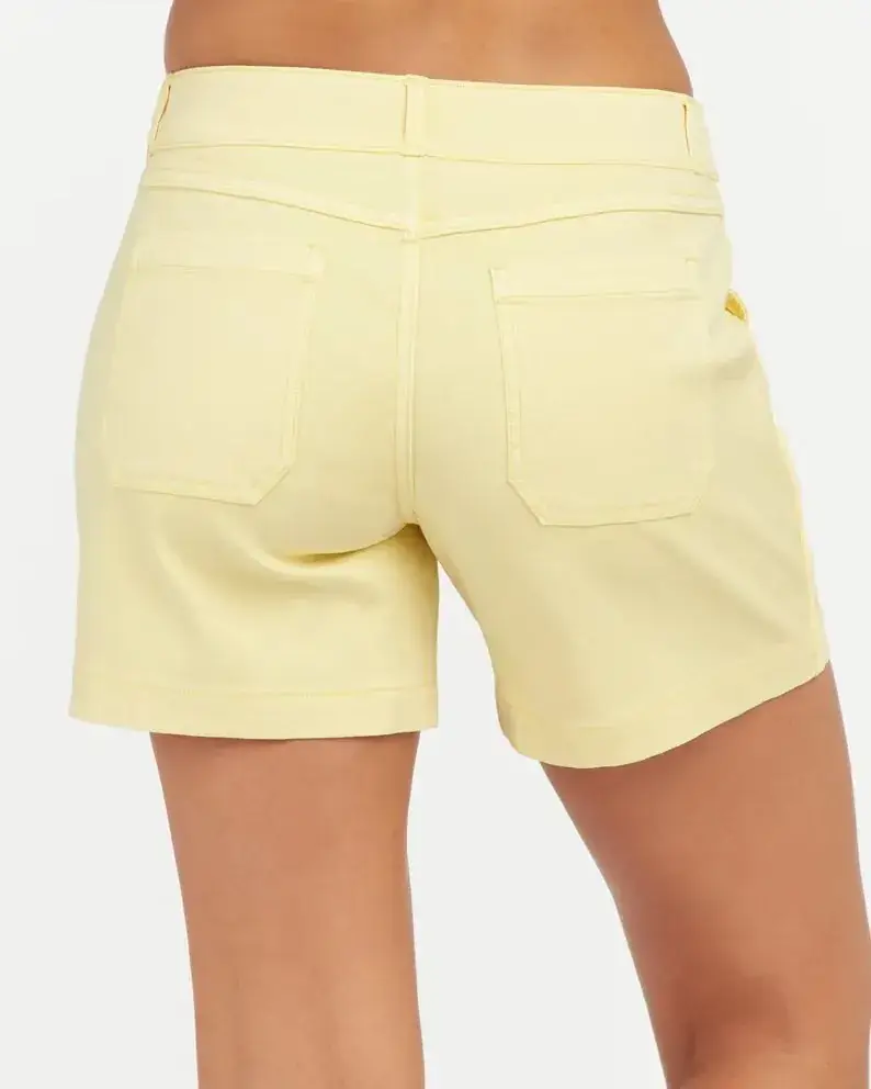 2023 Cross-Border New High Elastic Twill Shorts — feature 33