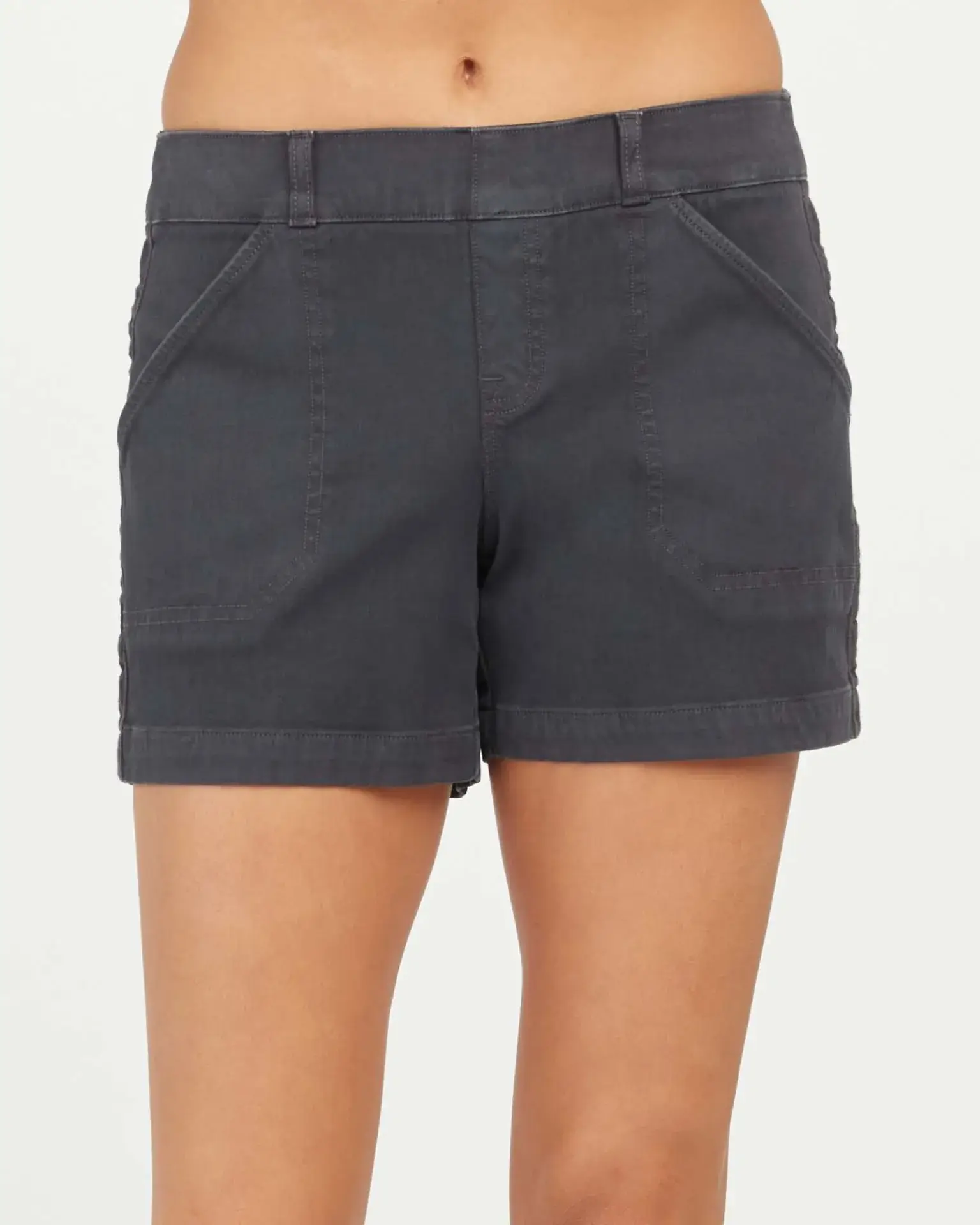 2023 Cross-Border New High Elastic Twill Shorts