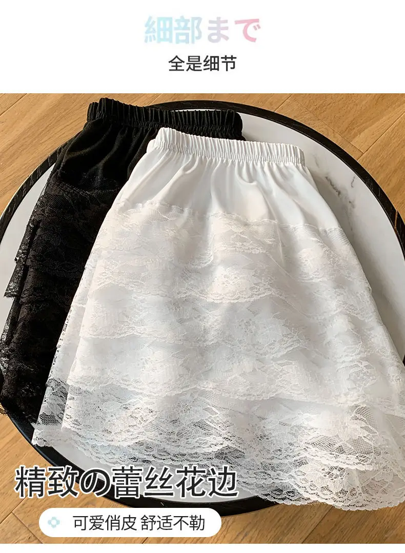 White Lace Shorts for Women Summer Wear — feature 7