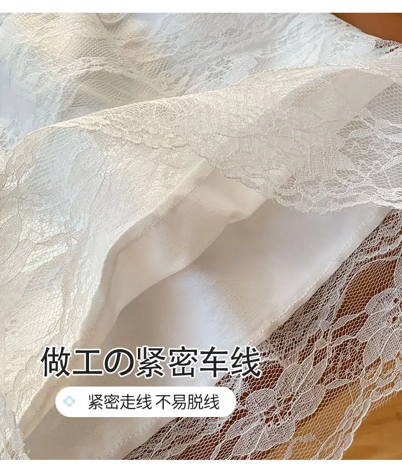 White Lace Shorts for Women Summer Wear — feature 9