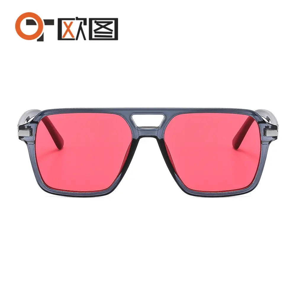 European & American Double Beam Sunglasses for Men Women - Image 10