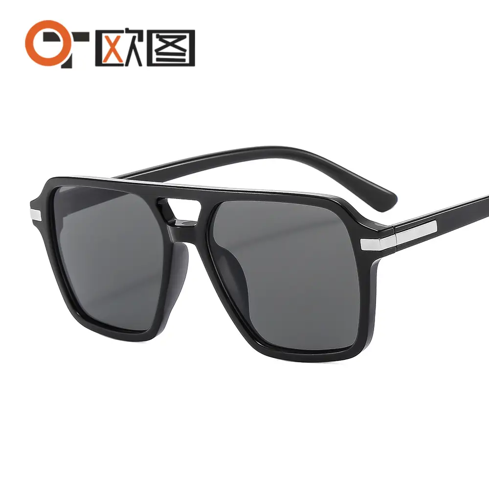 European & American Double Beam Sunglasses for Men Women - Image 11