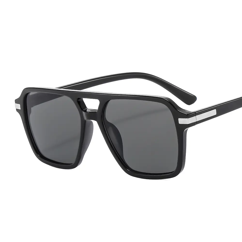 European & American Double Beam Sunglasses for Men Women
