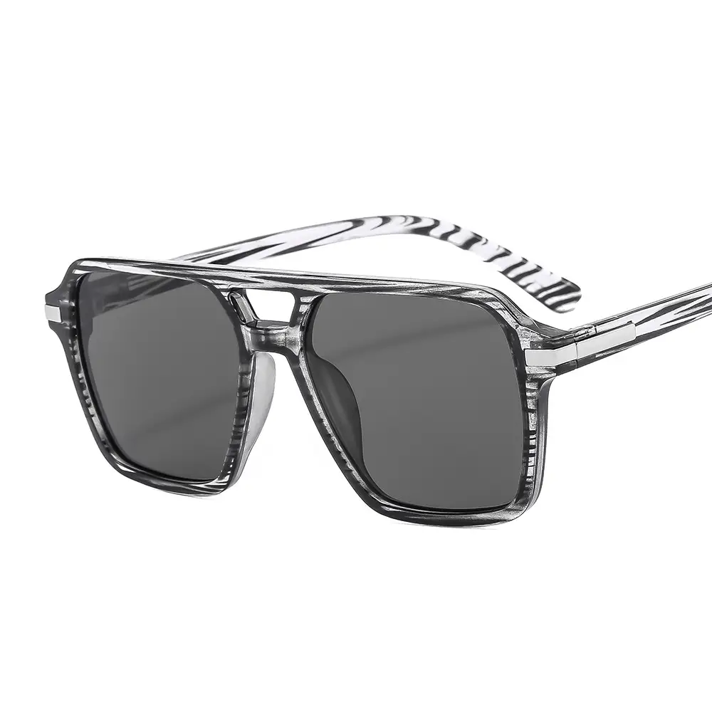 European & American Double Beam Sunglasses for Men Women - Image 2
