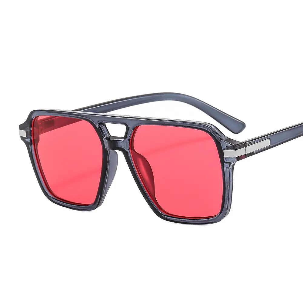 European & American Double Beam Sunglasses for Men Women - Image 3