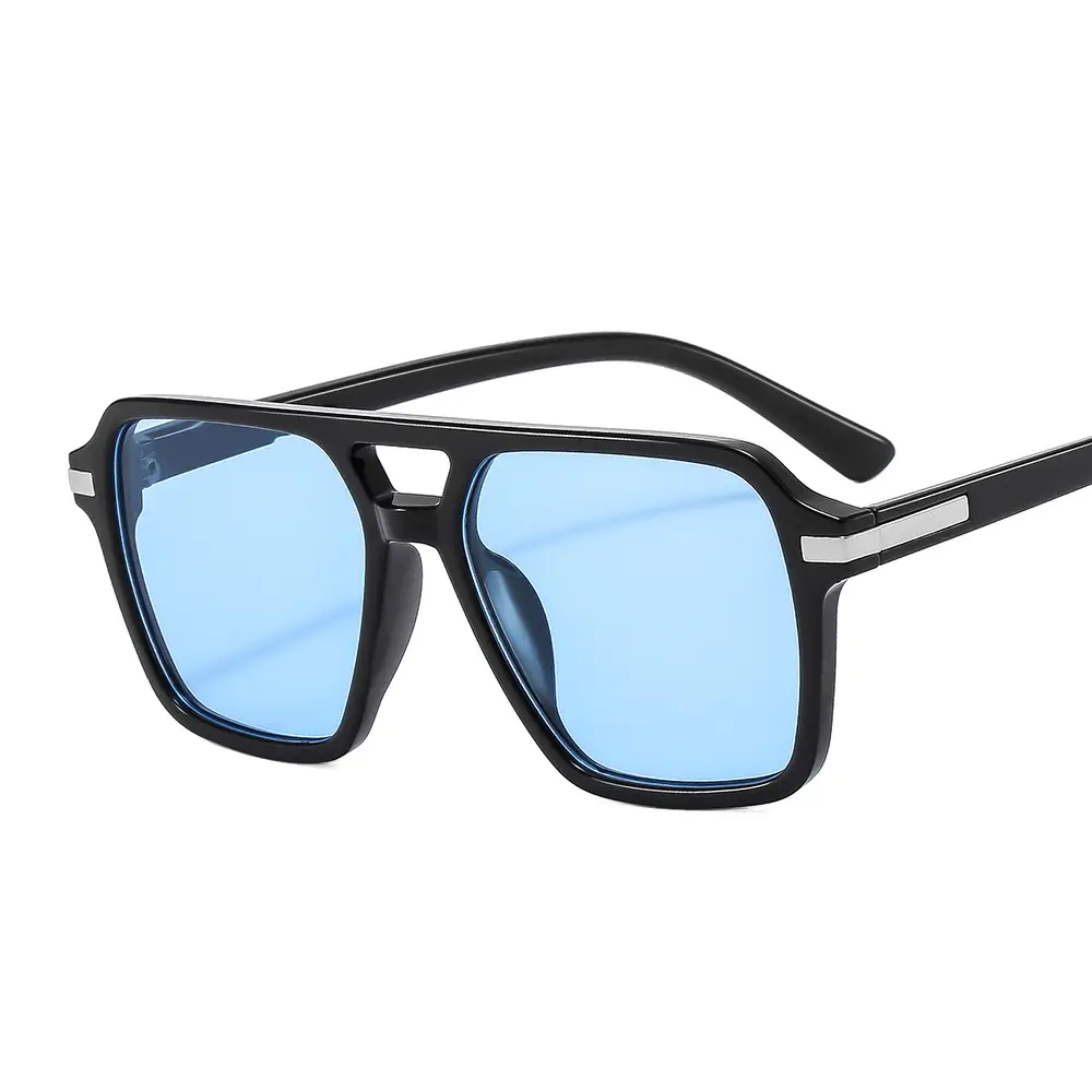 European & American Double Beam Sunglasses for Men Women - Image 4