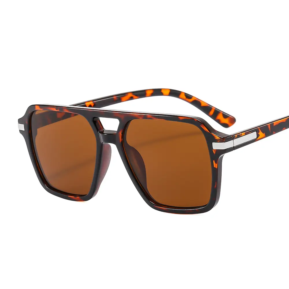 European & American Double Beam Sunglasses for Men Women - Image 6