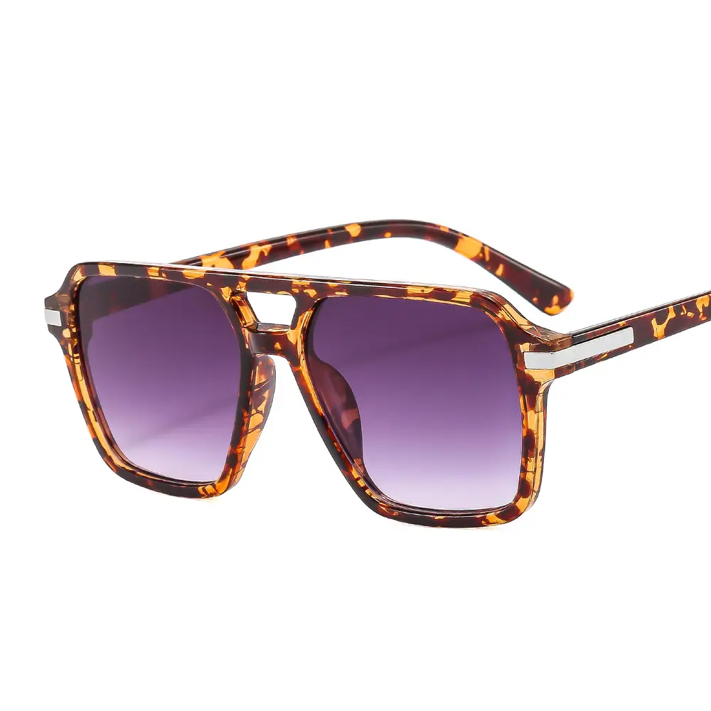 European & American Double Beam Sunglasses for Men Women - Image 7